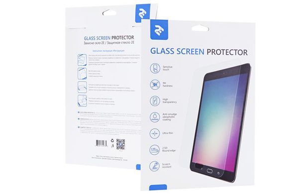 Захисне скло 2E для Samsung Galaxy Tab S6 Lite (P610/P615) 10.4" (2020) 2.5D Clear (2E-G-S6L-P610-LT25D-CL)