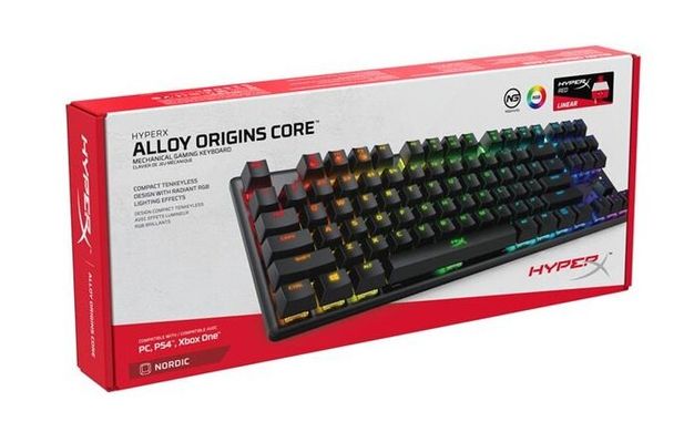 Клавиатура игровая HyperX Alloy Origins Core (HX-KB7RDX-RU)