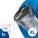 Фильтр-кувшин Brita Marella XL Memo MX 3.5 л (2.0 л очищенной воды) графит (1040412)