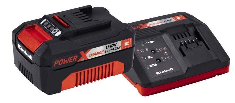 Набір Einhell акумулятор + зарядний пристрій 18 V 4.0 Ah PXC Starter Kit (4512042)