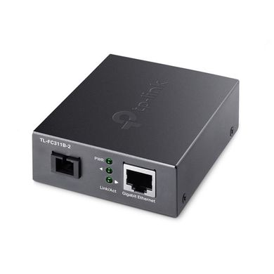 Медиаконвертер TP-LINK FC311B-2 1xGE 1x1000BASE-LX SM WDM 2km SC (FC311B-2)