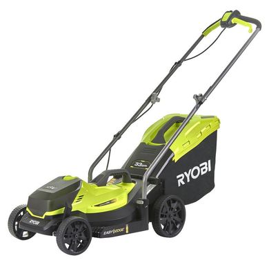 Газонокосилка аккумуляторная Ryobi OLM1833B, ONE+ 18В, 33см, 35л, 8.1кг, 25-65мм, (без АКБ и ЗУ) (5133004305)