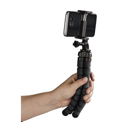 Штатив НАМА Flex 2x1 Mobile Phone,Action Camera 10 -26 см Black (00004613)