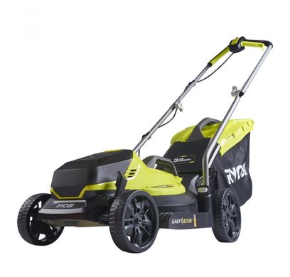 Газонокосилка аккумуляторная Ryobi OLM1833B, ONE+ 18В, 33см, 35л, 8.1кг, 25-65мм, (без АКБ и ЗУ) (5133004305)