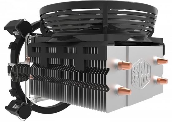 Процесорний кулер Cooler Master T20 LGA115x/AM4/FM2 (+)/AM3 (+),3pin,1700об/хв,18.7 dBA,TDP 100W
