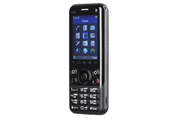 Мобільний телефон 2E E240 POWER DualSim Black (680576170088)