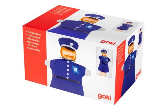 Кукла-перчатка Полицейский Goki (51646G)