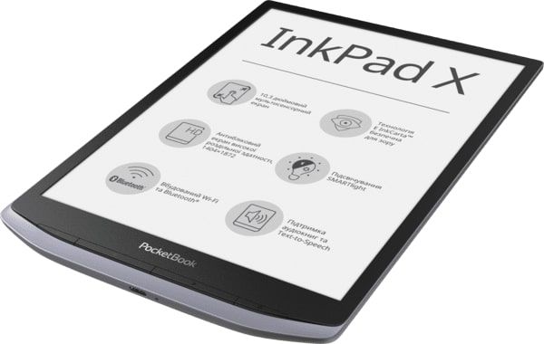 Электронная книга PocketBook X Metallic grey (PB1040-J-CIS)