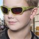 Детские солнцезащитные очки Koolsun цвета хаки серии Sport (Размер: 3+) (KS-SPOLBR003)