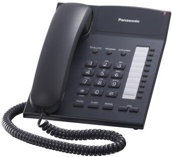 Провідний телефон Panasonic KX-TS2382UAB Black (KX-TS2382UAB)