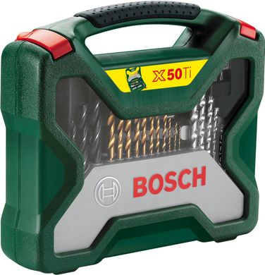 Набір свердел Bosch X-LINE-50 TITANIUM, 50 од. (2.607.019.327)