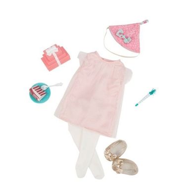 Набор одежды для кукол Deluxe День рождения (BD30229Z)
