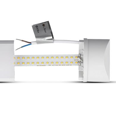 Світильник внутрішній лінійний LED V-TAC, 40W, SKU-666, Grill Fitting, 1200mm, 230V, 4000К, білий (3800157632218)