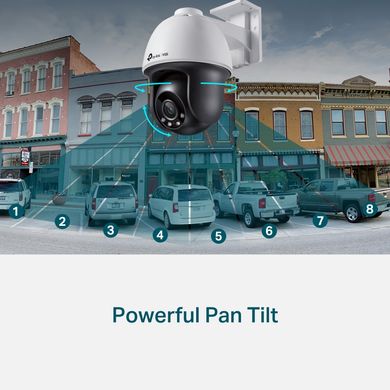 IP-камера TP-LINK VIGI C540-4 PoE 4 Мп 4 мм H265+ IP66 Dome кольорове нічне бачення зовнішня (VIGI-C540-4)