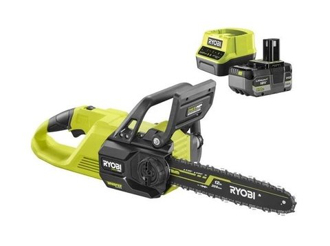 Пила цепная аккумуляторная Ryobi ONE+ HP RY18CSX30A-150 18В акб 1х5А/год ЗП 30см 3.2кг (5133005466)