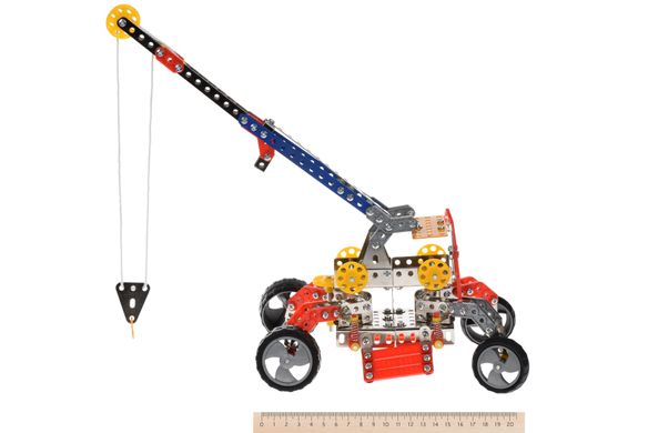 Конструктор металлический Same Toy Inteligent DIY Model Подъемный кран 413 эл. WC58AUt (WC58AUt)