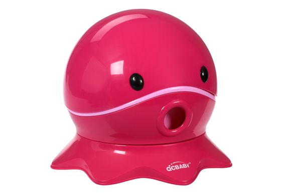 Дитячий горщик QCBABY Восьминіг рожевий QC9906pink (QC9906pink)