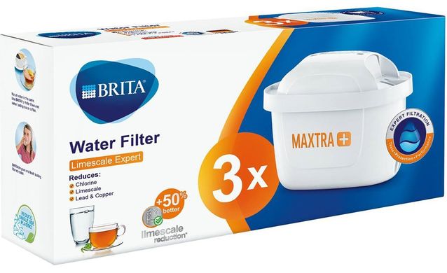 Комплект картриджей Brita MAXTRA+ Limescale для жесткой воды 3 шт. (1038700)