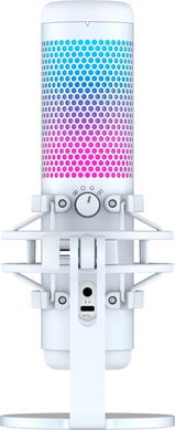 Микрофон HyperX QuadCast S RGB, White/Grey (519P0AA)