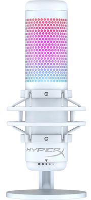 Микрофон HyperX QuadCast S RGB, White/Grey (519P0AA)