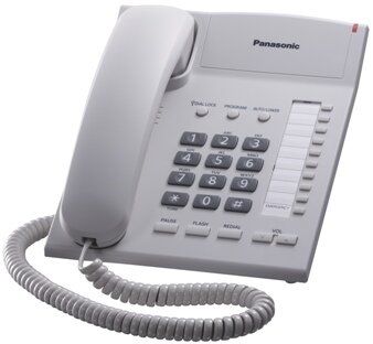 Дротовий телефон Panasonic KX-TS2382UAW White (KX-TS2382UAW)