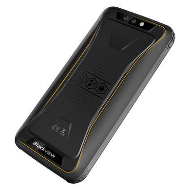 Мобильный телефон Blackview BV5500 2/16GB Dual SIM Yellow OFFICIAL UA (6931548305675)