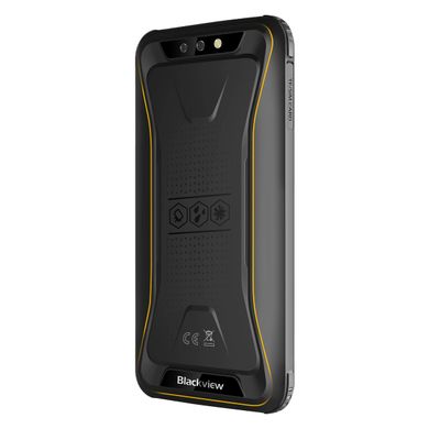 Смартфон Blackview BV5500 2/16GB Dual SIM Yellow OFFICIAL UA (6931548305675)
