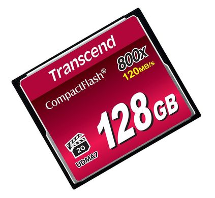 Карта памяти Transcend 128GB CF 800X (TS128GCF800)