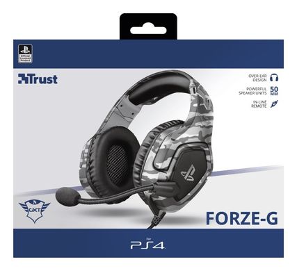 Гарнитура Trust GXT 488 Forze-G for PS4 Grey (23531_TRUST)