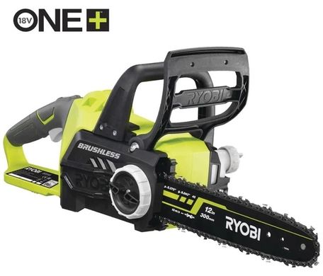 Пила цепная аккумуляторная Ryobi ONE+ RCS1830-140B 18В акб 1х4А/год ЗП 30см 3.2кг (5133005547)