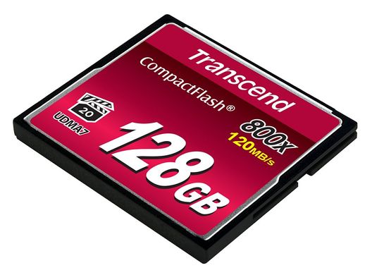 Карта пам'яті Transcend 128GB CF 800X (TS128GCF800)
