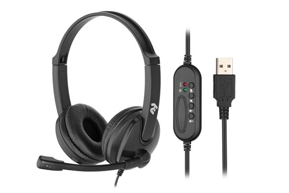 Гарнітура для ПК 2E CH12, On-Ear, USB (2E-CH12SU)