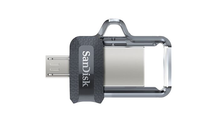 USB накопитель SanDisk 128GB USB 3.0 Ultra Dual Drive m3.0 OTG (SDDD3-128G-G46)