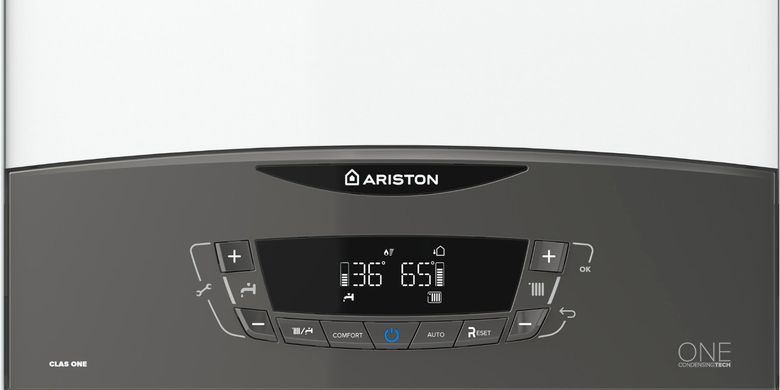 Котел газовий Ariston CLAS ONE 24 конденсаційний двоконтурний 24 кВт (3301021)