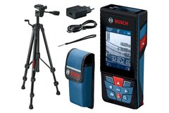 Далекомір лазерний Bosch Professional GLM 120 C + штатив BT 150, 0.08-120 м, Bluetooth (0.601.072.F01)