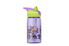 Бутылка для воды Ardesto Funny Animals детская 500 мл,зеленая,тритан (AR2201TA)