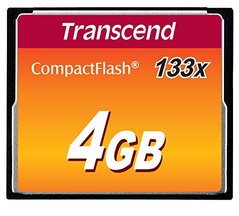 Карта памяти Transcend 4GB CF 133X (TS4GCF133)