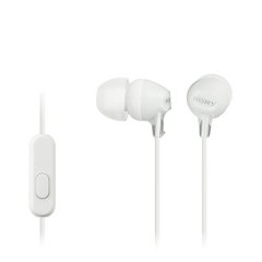 Наушники Sony MDR-EX15AP In-ear Mic White (MDREX15APW.CE7)