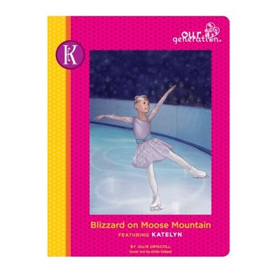 Комплект для фігурного катання і книга Кейтлін (8 предметів), (BD30031Z)