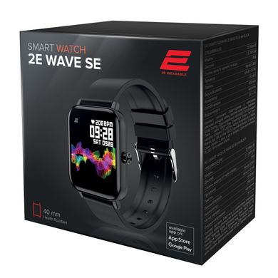 Смарт-часы 2E Wave SE 40 mm Black (2E-CWW10BK)