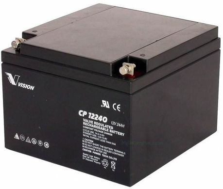 Акумуляторна батарея Vision CP 12 V 24 Ah (CP12240E-X)