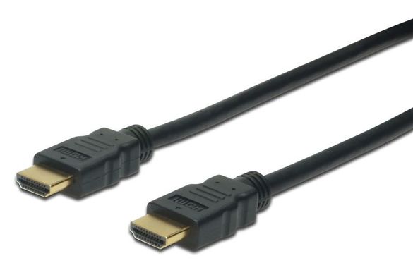 Кабель ASSMANN HDMI High speed + Ethernet (AM/AM) 10m, black (AK-330107-100-S)