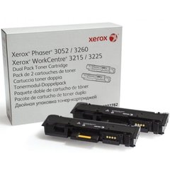 Тонер картридж Xerox PH3052/3260/WC3215/3225 Black (2*3000 стр) Двойная упаковка (106R02782)