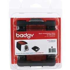 Картридж для принтера Badgy 100/200 (монохромная лента на 500 отпечатков, без карточек) (CBGR0500K)