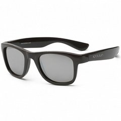 Детские солнцезащитные очки Koolsun черные серии Wave (Размер: 1+) (KS-WABO001)
