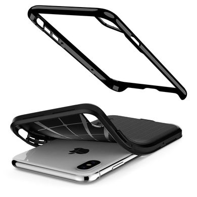 Чохол Spigen для iPhone XS Max Neo Hybrid Jet Black (065CS24839)