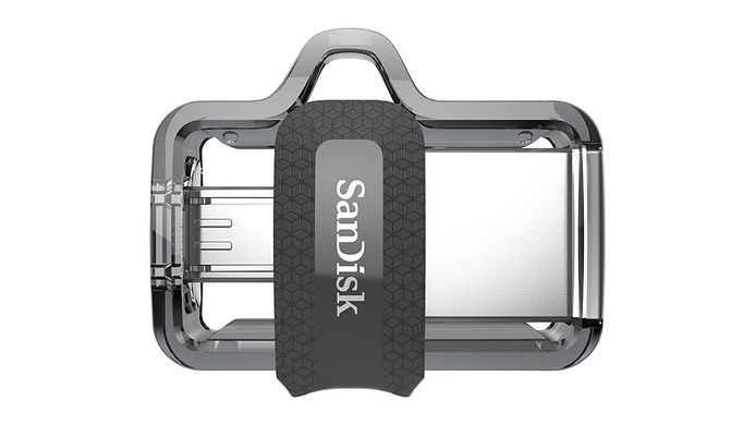Накопичувач SanDisk 64GB Ultra USB 3.0 Dual Drive m3.0 OTG (SDDD3-064G-G46)