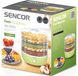 Сушарка для продуктів Sencor, 250 Вт, піддонів -5x2.6 см, діаметр-23 см (SFD757GG)