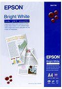 Папір Epson A4 Bright White Ink Jet Paper, 500л. (C13S041749)