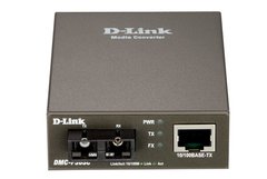 Медиаконвертер D-Link DMC-F30SC 1x100BaseTX-100BaseFX, SM 30km, SC (DMC-F30SC)